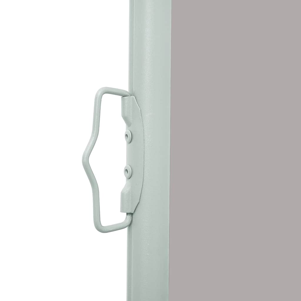 Tenda Laterale Retrattile per Patio 140x514 cm Grigia