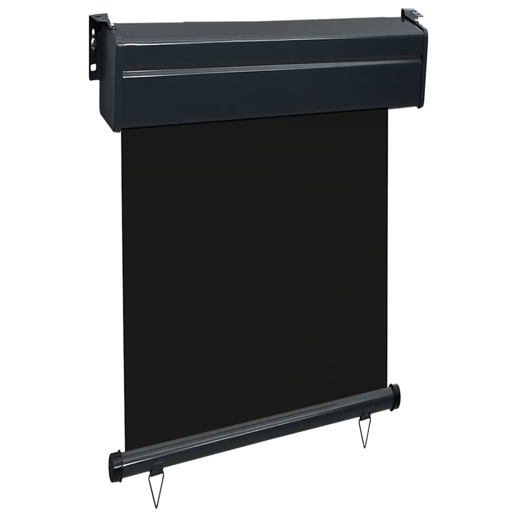 Tendalino Laterale per Balcone 65x250 cm Nero