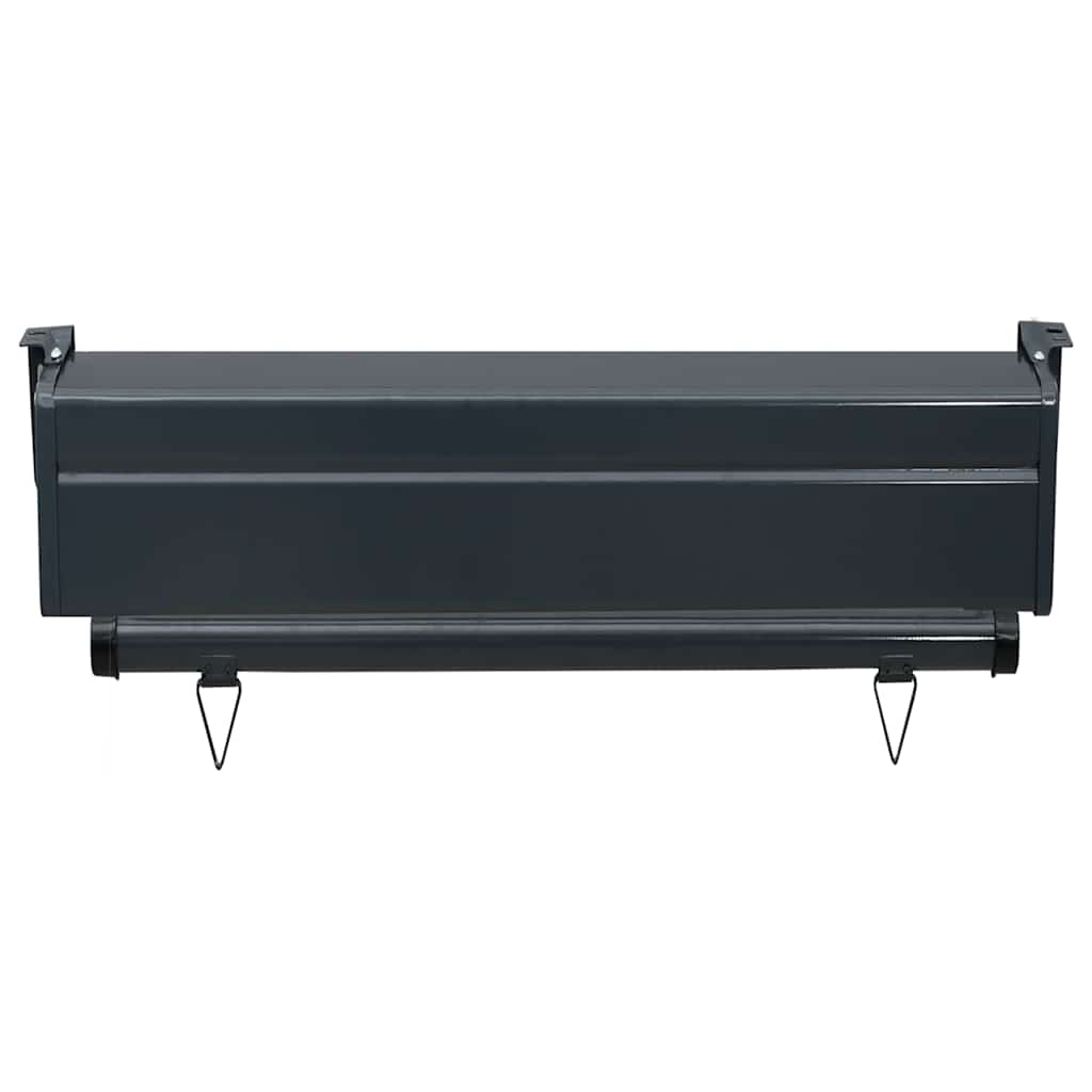 Tendalino Laterale per Balcone 65x250 cm Nero