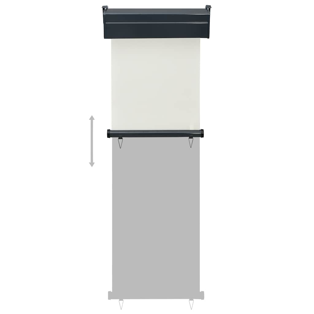 Tendalino Laterale per Balcone 65x250 cm Crema