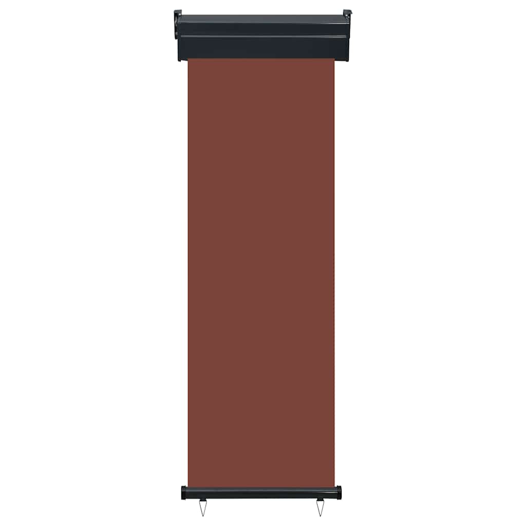 Tendalino Laterale per Balcone 65x250 cm Marrone