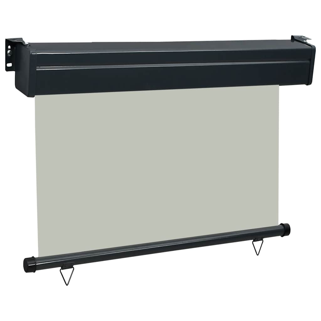 Tendalino Laterale per Balcone 85x250 cm Grigio