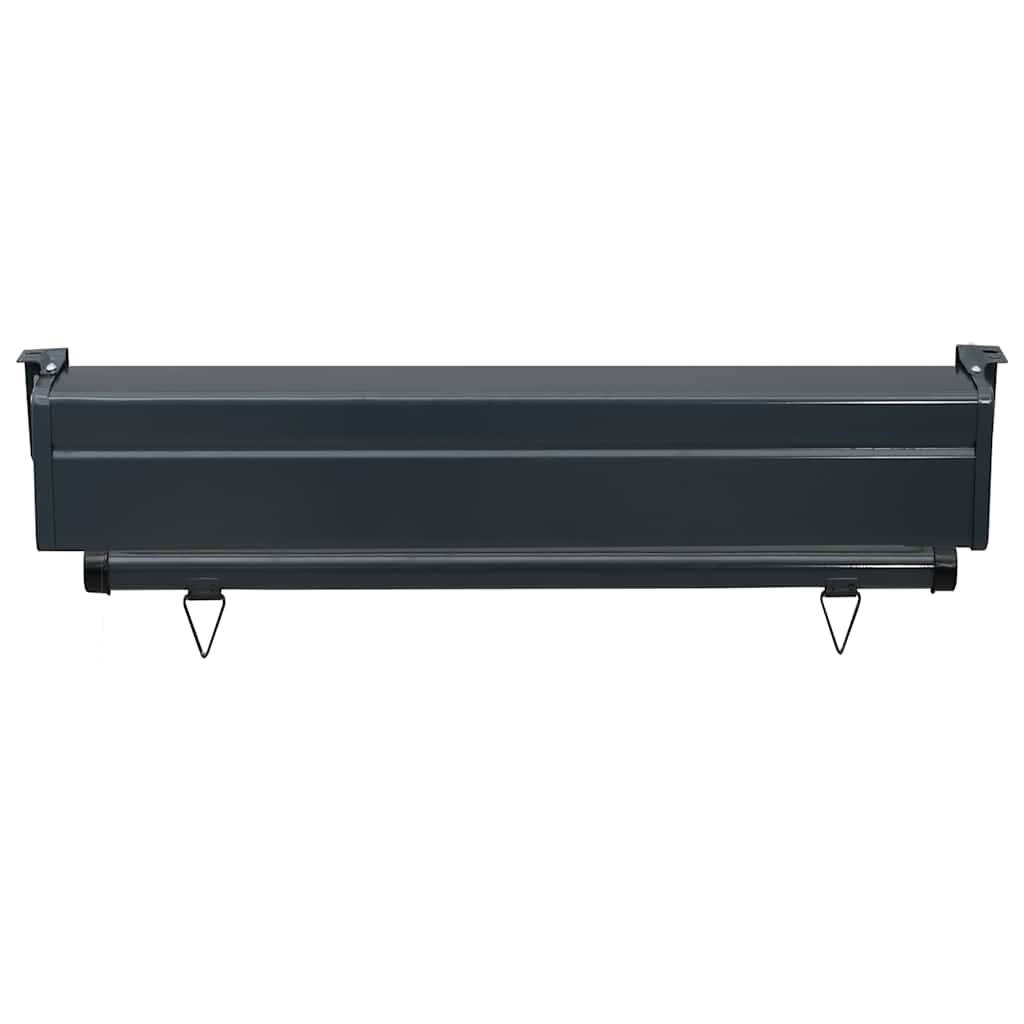 Tendalino Laterale per Balcone 85x250 cm Grigio
