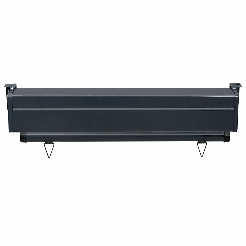 Tendalino Laterale per Balcone 85x250 cm Marrone