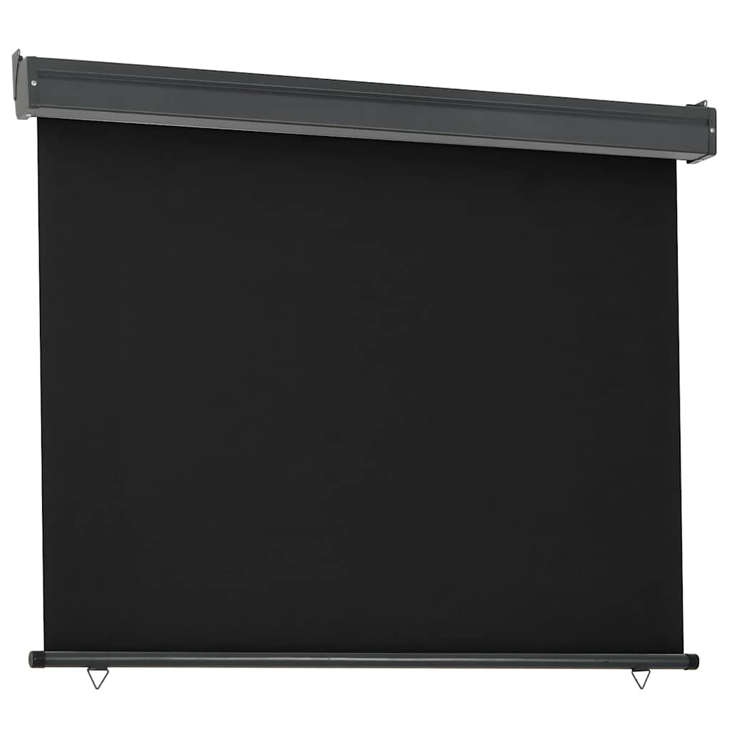 Tendalino Laterale per Balcone 125x250 cm Nero