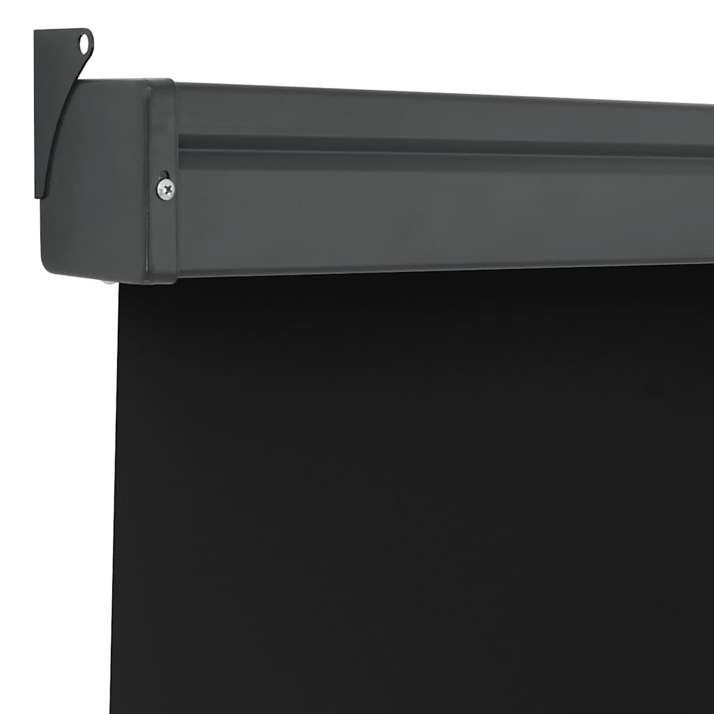 Tendalino Laterale per Balcone 125x250 cm Nero
