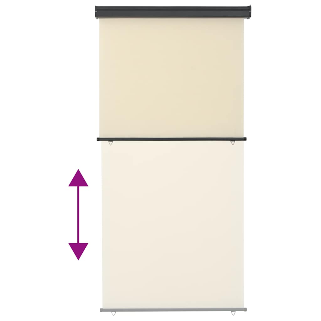Tendalino Laterale per Balcone 125x250 cm Crema