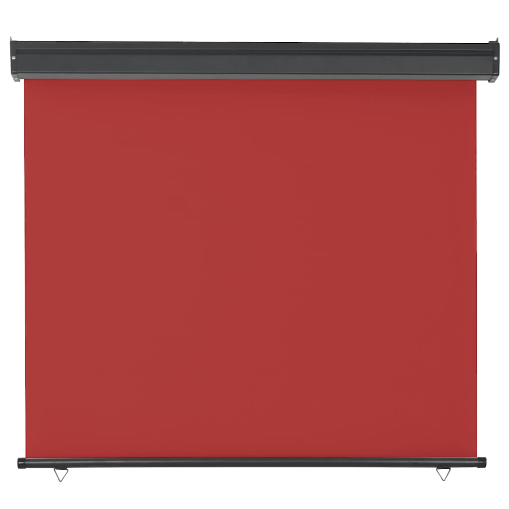 Tendalino Laterale per Balcone 125x250 cm Rosso