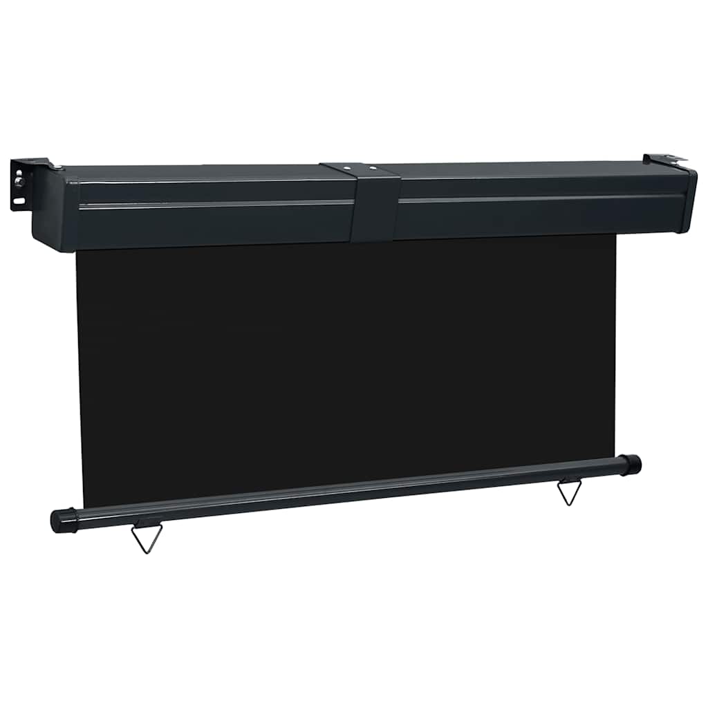 Tendalino Laterale per Balcone 165x250 cm Nero