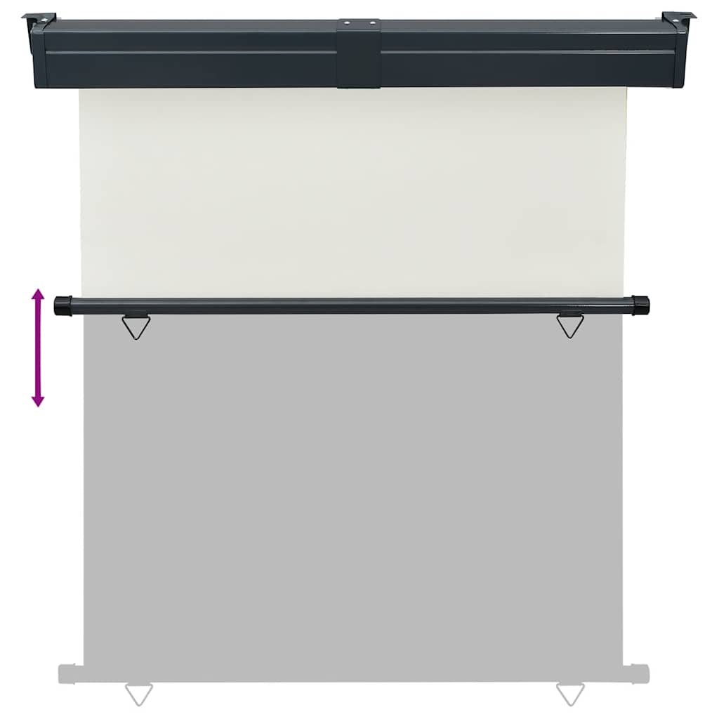Tendalino Laterale per Balcone 165x250 cm Crema
