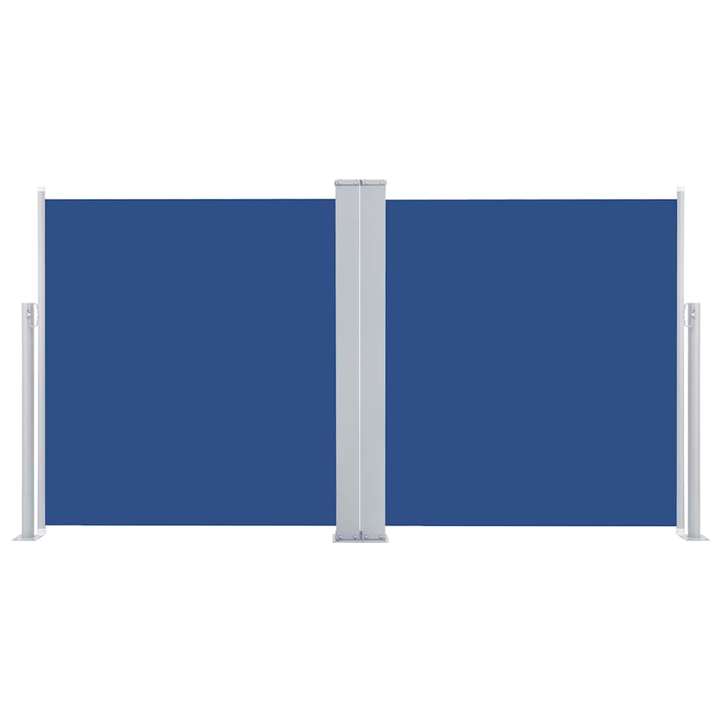 Tenda da Sole Laterale Retrattile Blu 100x600 cm