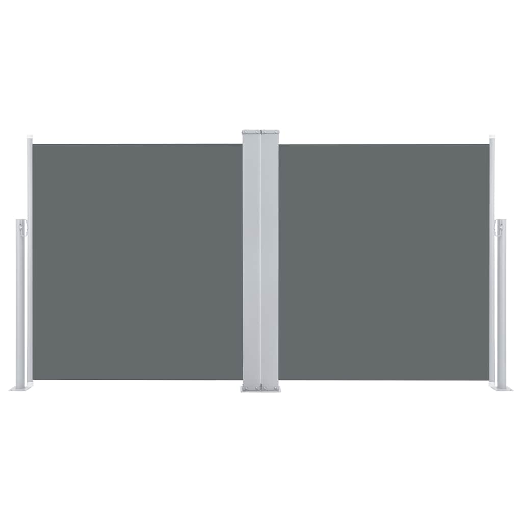 Tenda da Sole Laterale Retrattile Antracite 120x600 cm