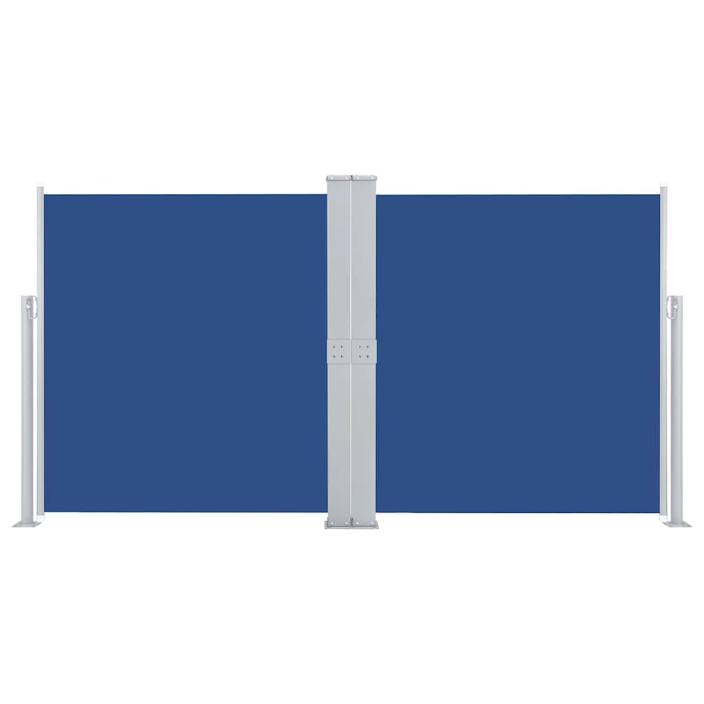 Tenda da Sole Laterale Retrattile Blu 160x600 cm