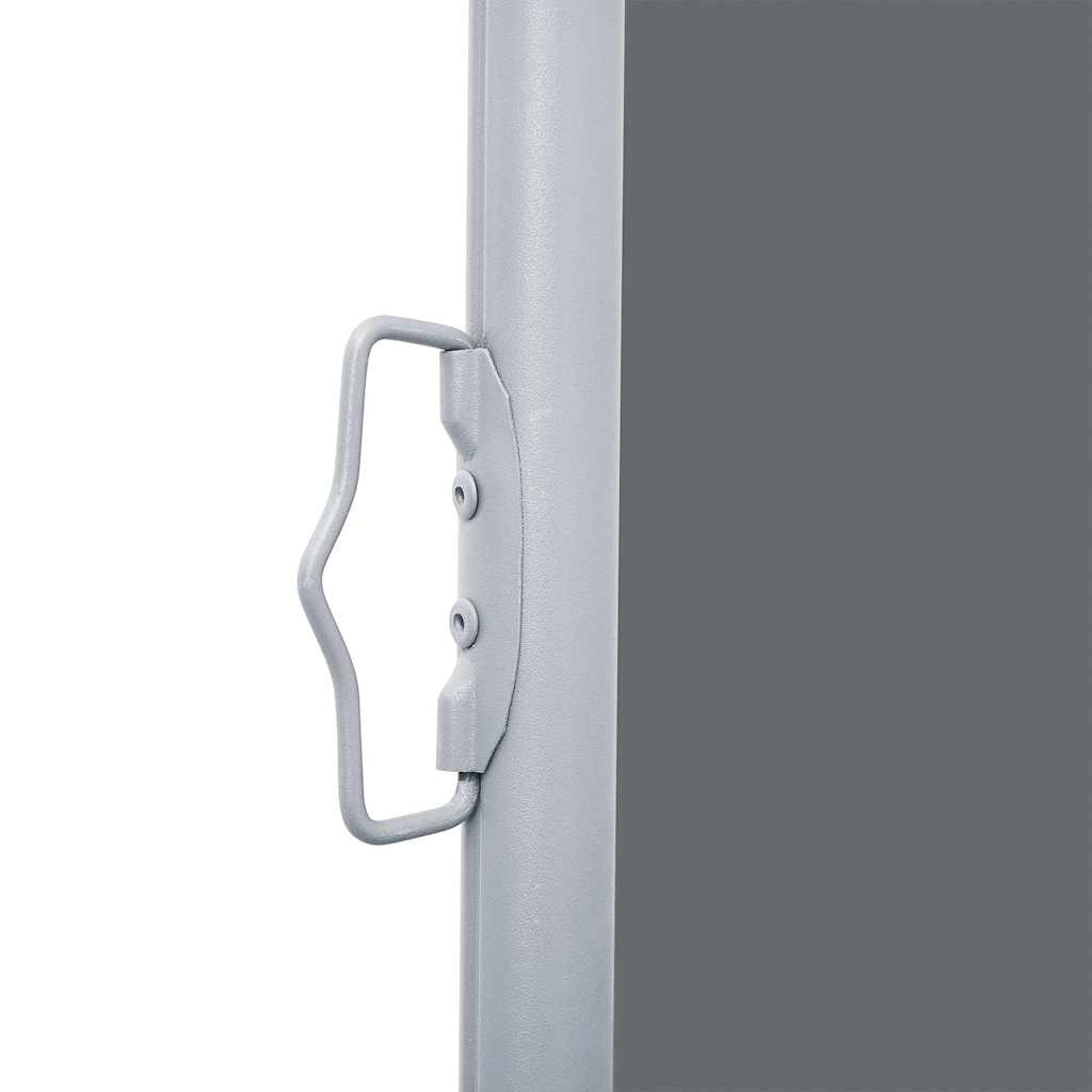 Tenda da Sole Due Lati Retrattile per Patio 170x600cm Antracite