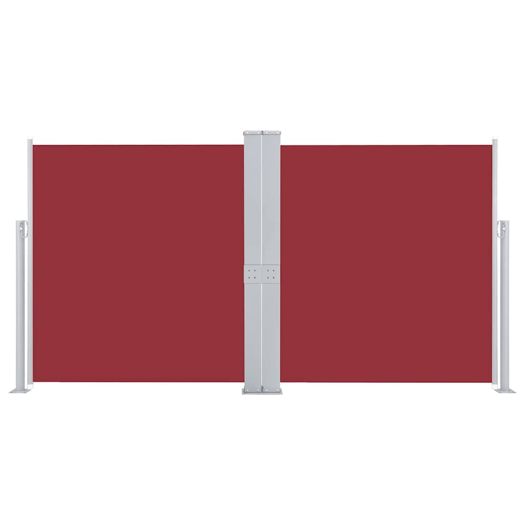 Tenda da Sole Laterale Retrattile 170x600 cm Rossa