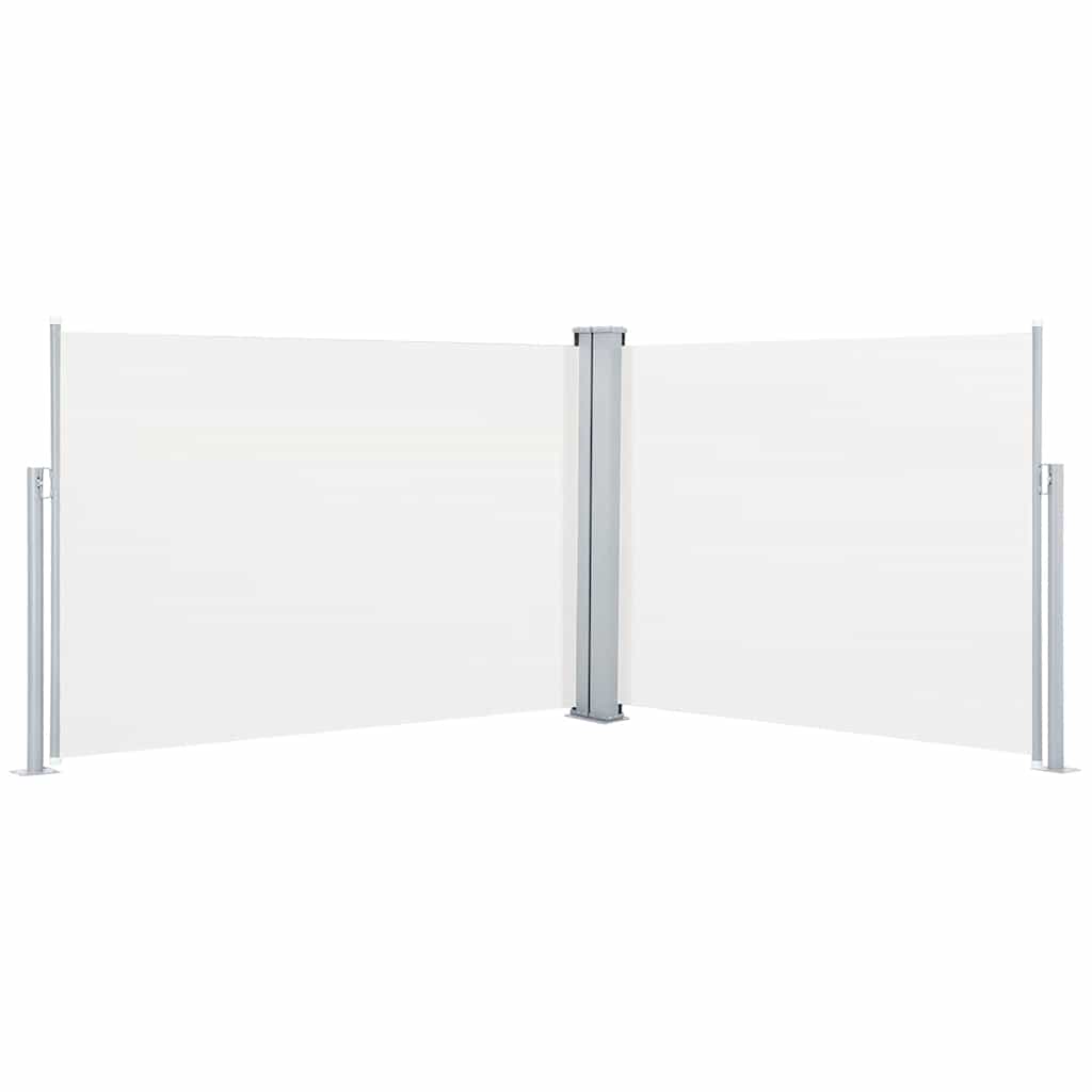 Tenda da Sole Laterale Retrattile Crema 120x1000 cm