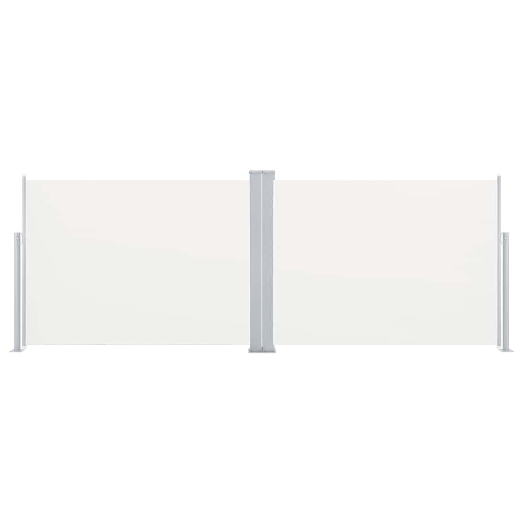 Tenda da Sole Laterale Retrattile Crema 120x1000 cm