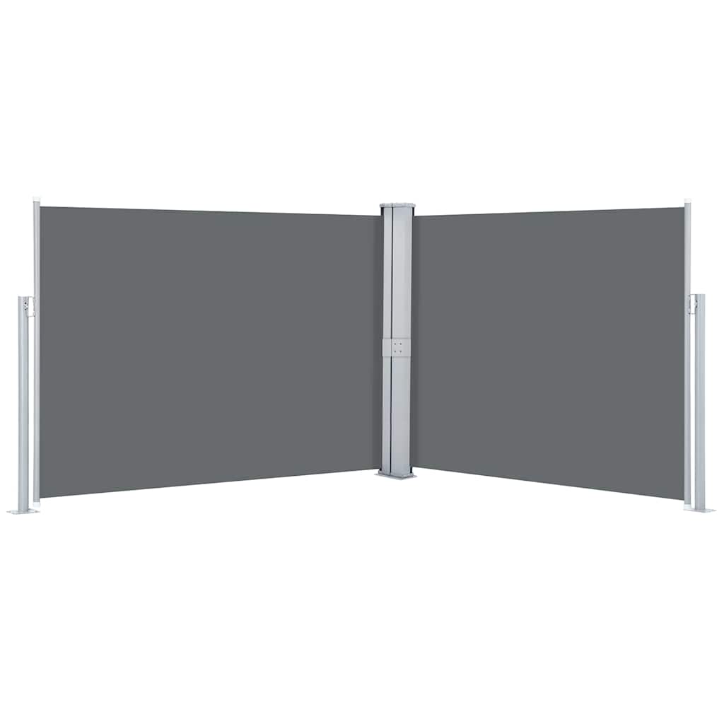 Tenda da Sole Laterale Retrattile Antracite 170x1000 cm