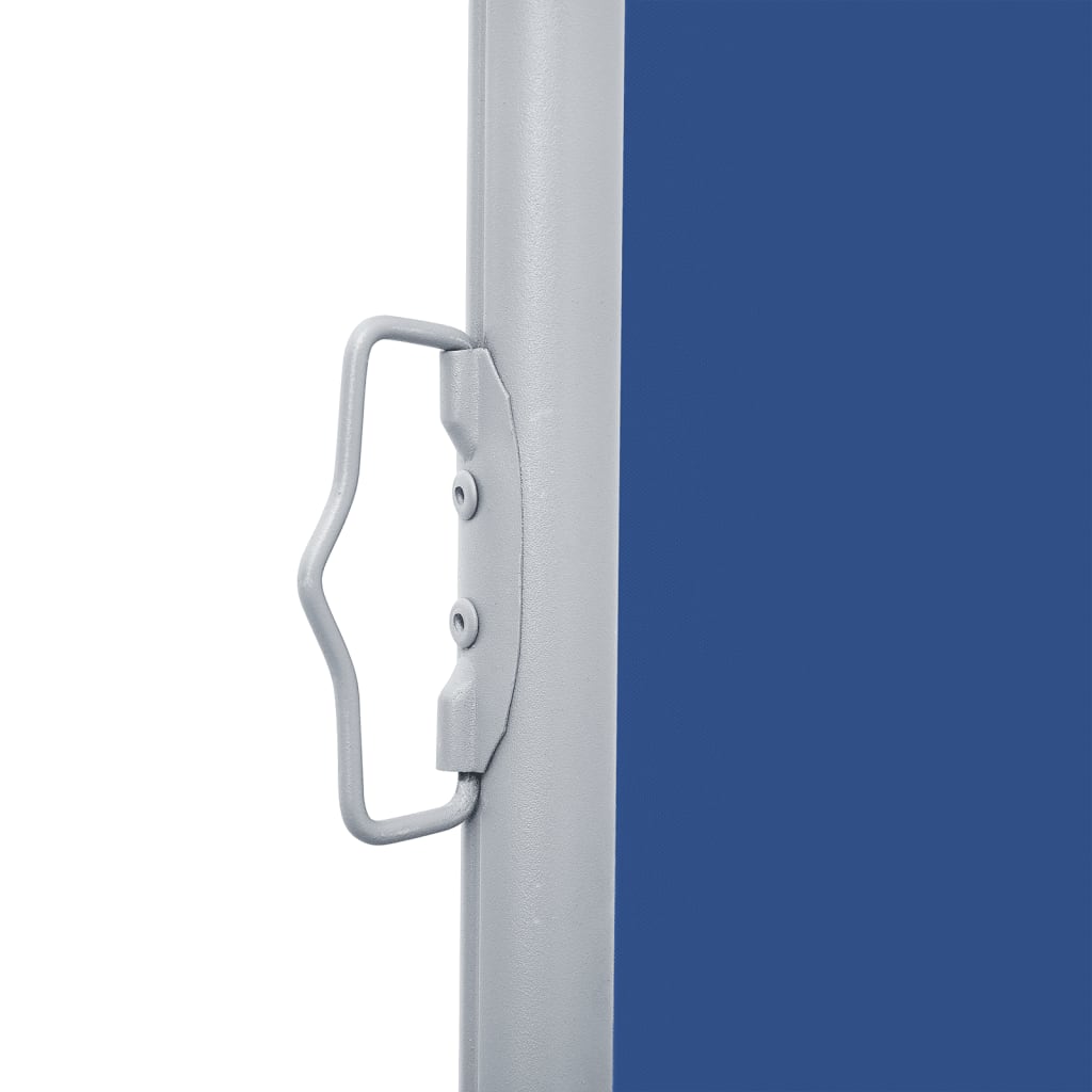 Tenda da Sole Laterale Retrattile Blu 170x1000 cm