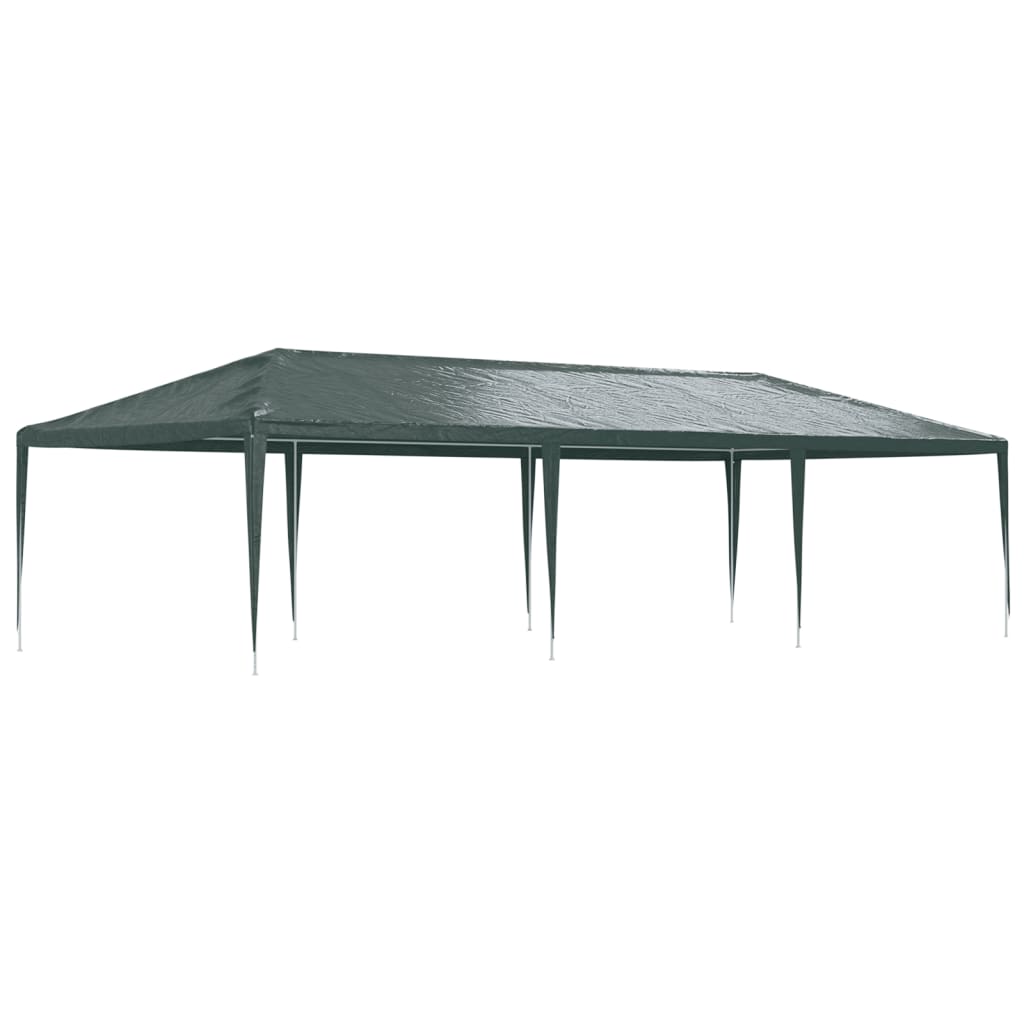 Gazebo Professionale 4x9 m Verde 90 g/m²