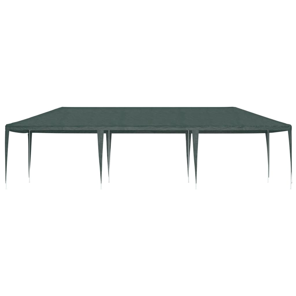 Gazebo Professionale 4x9 m Verde 90 g/m²