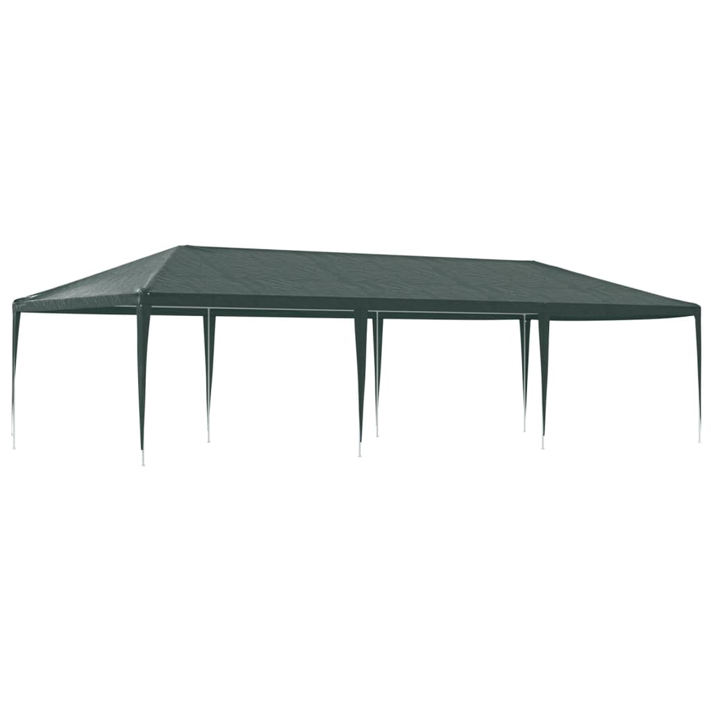 Gazebo Professionale 4x9 m Verde 90 g/m²