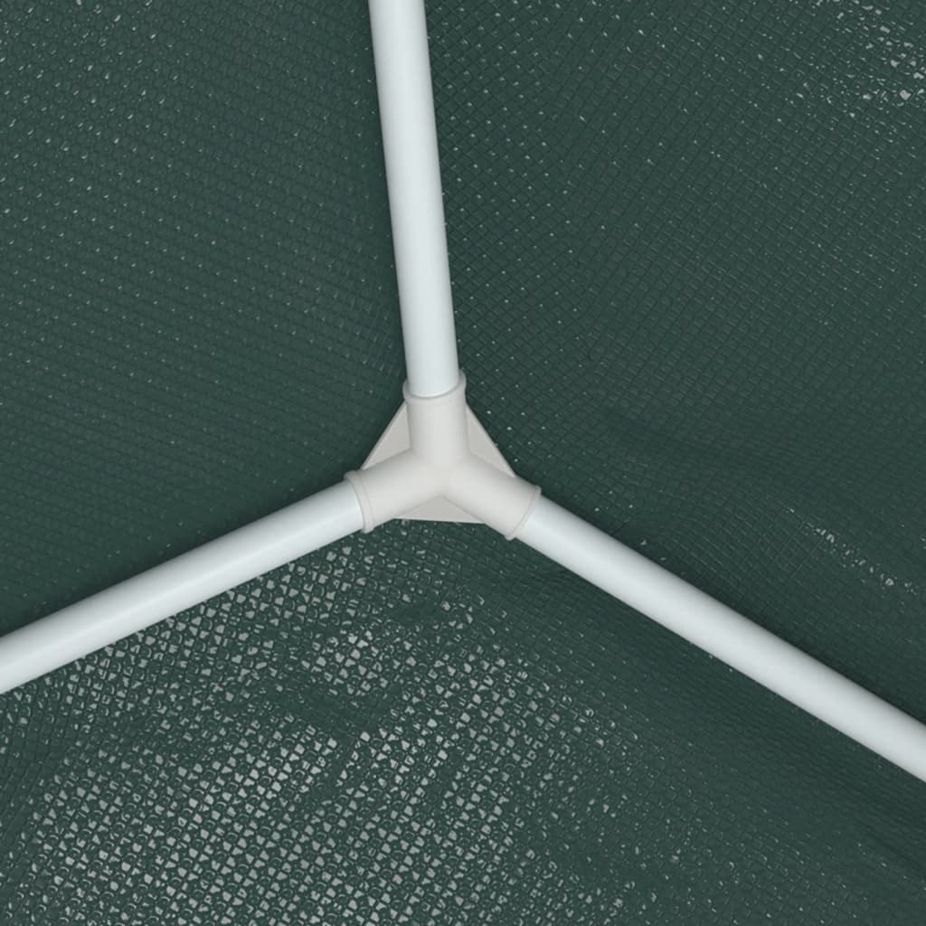 Gazebo Professionale 4x9 m Verde 90 g/m²