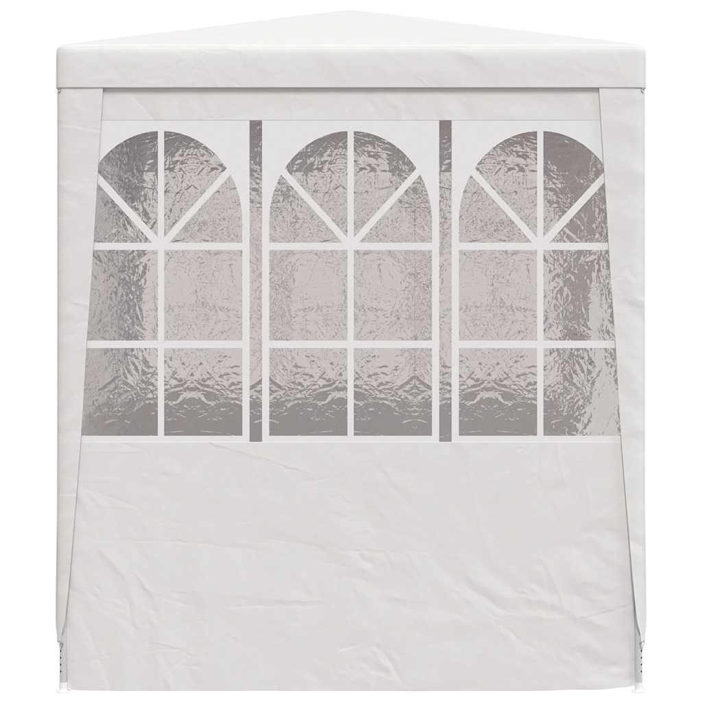 Gazebo Professionale con Pareti 2x2 m Bianco 90 g/m²