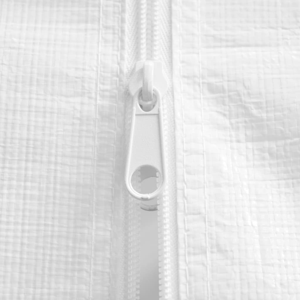 Tendone per Feste con 4 Pareti in Rete 4x4 m Bianco