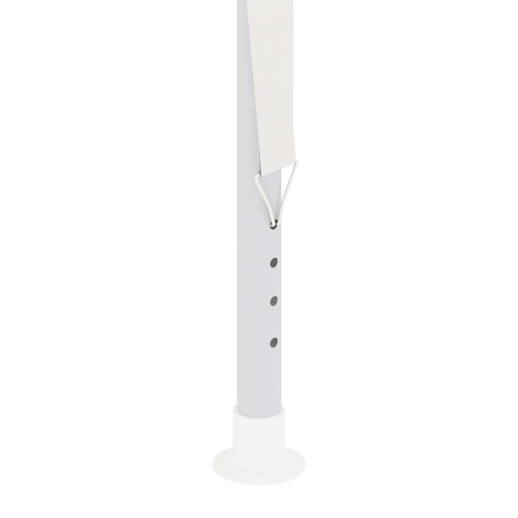 Tendone per Feste con 4 Pareti in Rete 4x6 m Bianco