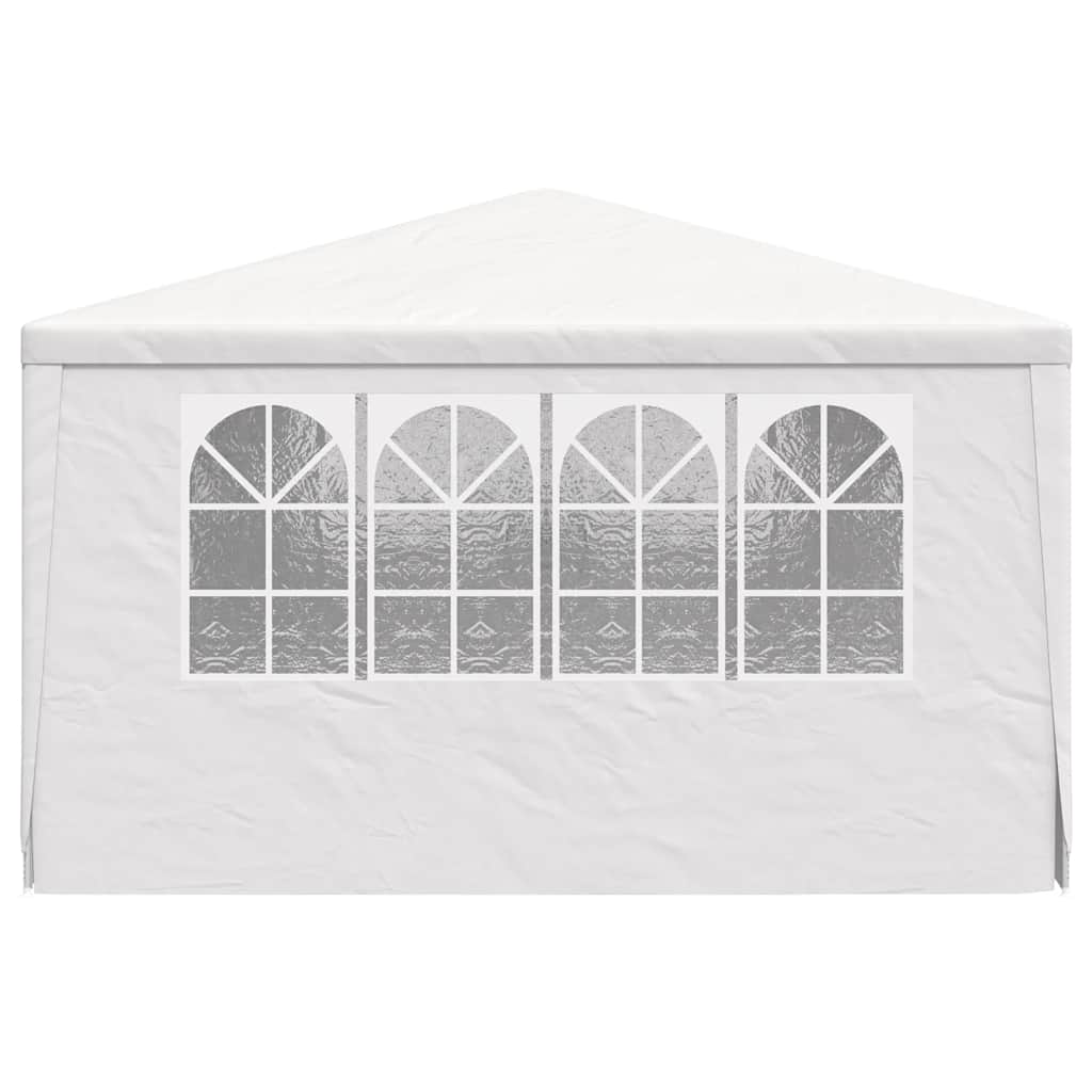 Gazebo Professionale con Pareti 4x6 m Bianco 90 g/m²