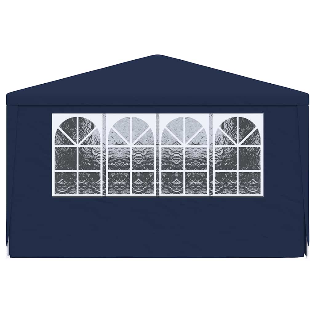 Gazebo Professionale con Pareti 4x6 m Blu 90 g/m²