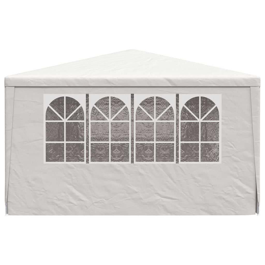 Gazebo Professionale con Pareti 4x9 m Bianco 90 g/m²