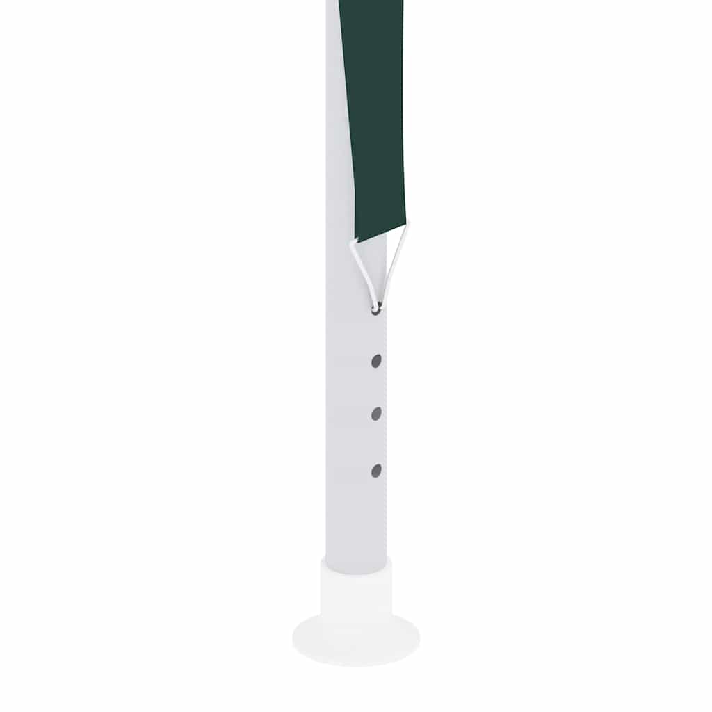 Gazebo Professionale con Pareti 4x6 m Verde 90 g/m²