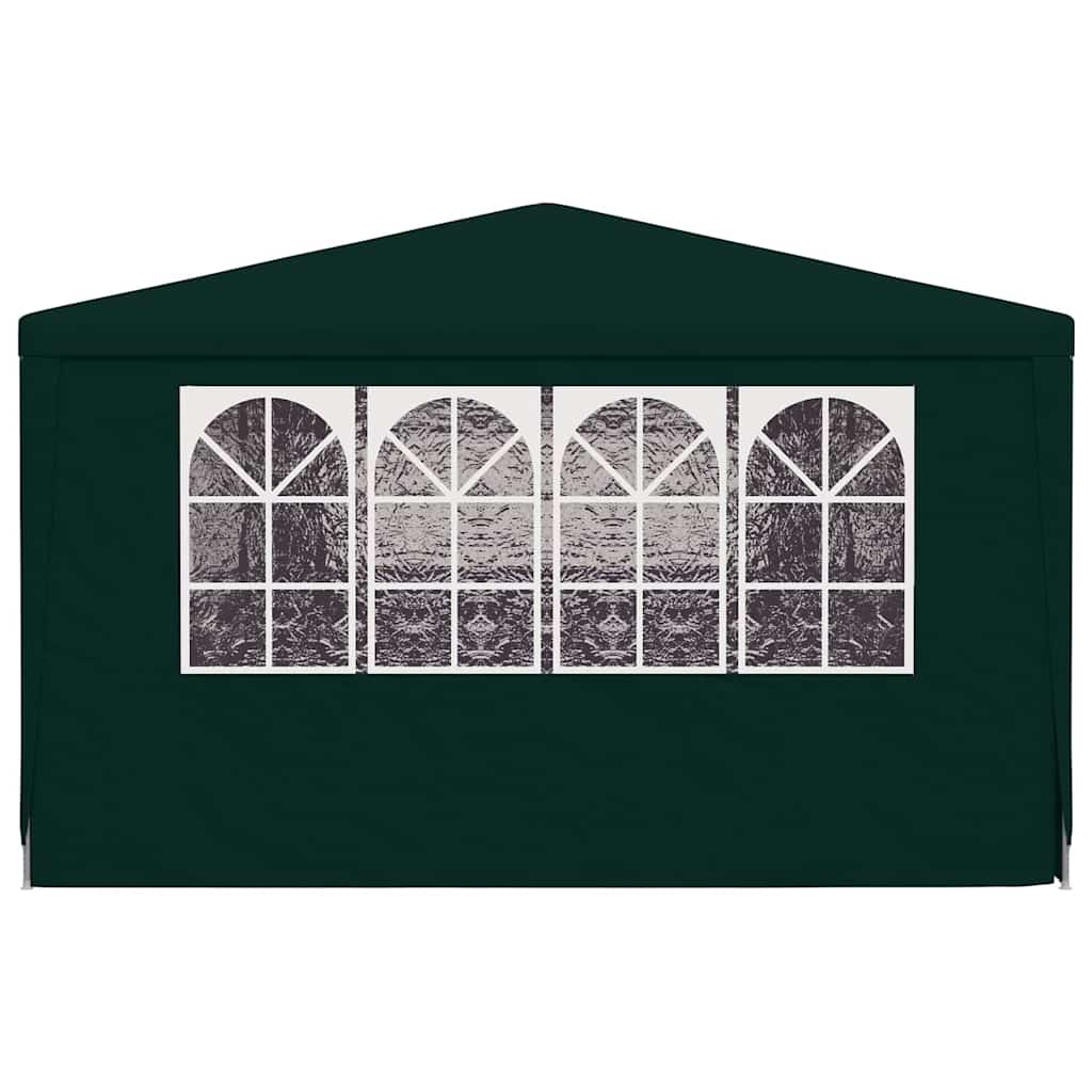 Gazebo Professionale con Pareti 4x9 m Verde 90 g/m²