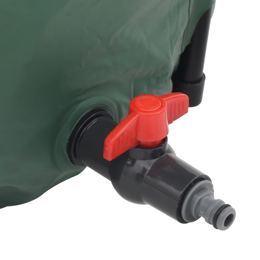 Serbatoio per Acqua Piovana Pieghevole con Rubinetto 1350 L