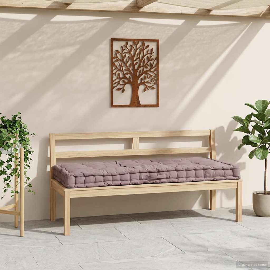 Cuscino per Pallet e Pavimento in Cotone 120x80x10 cm Talpa