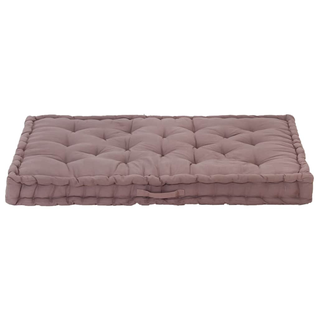 Cuscino per Pallet e Pavimento in Cotone 120x80x10 cm Talpa