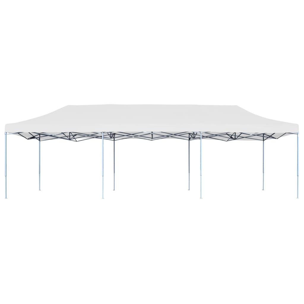 Tenda Pieghevole Pop-Up 3x9 m Bianca