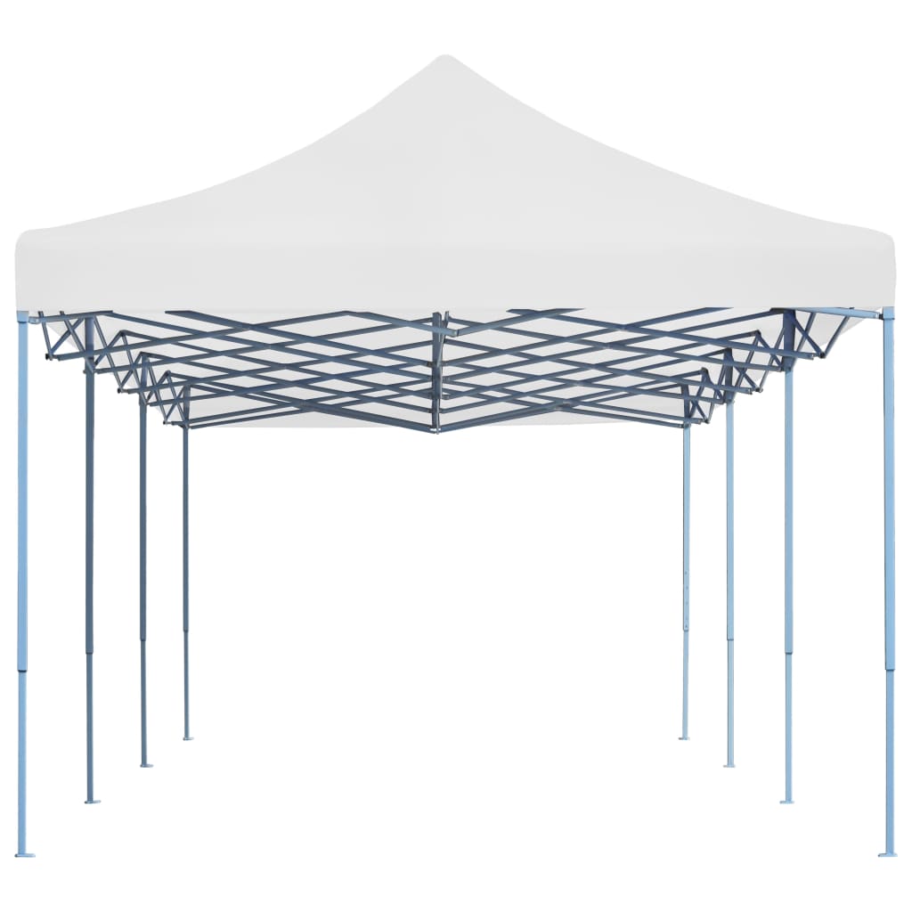 Tenda Pieghevole Pop-Up 3x9 m Bianca