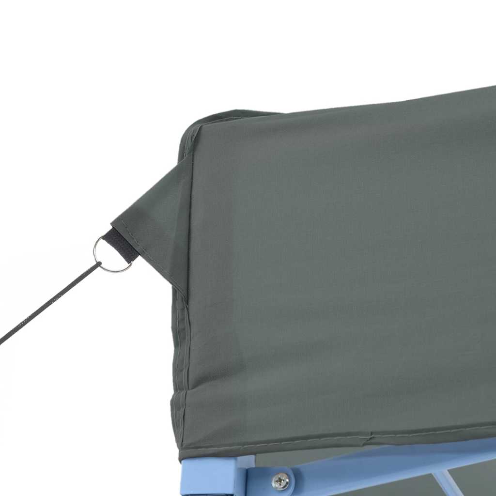 Gazebo Professionale Pieghevole 3x4m in Acciaio Antracite