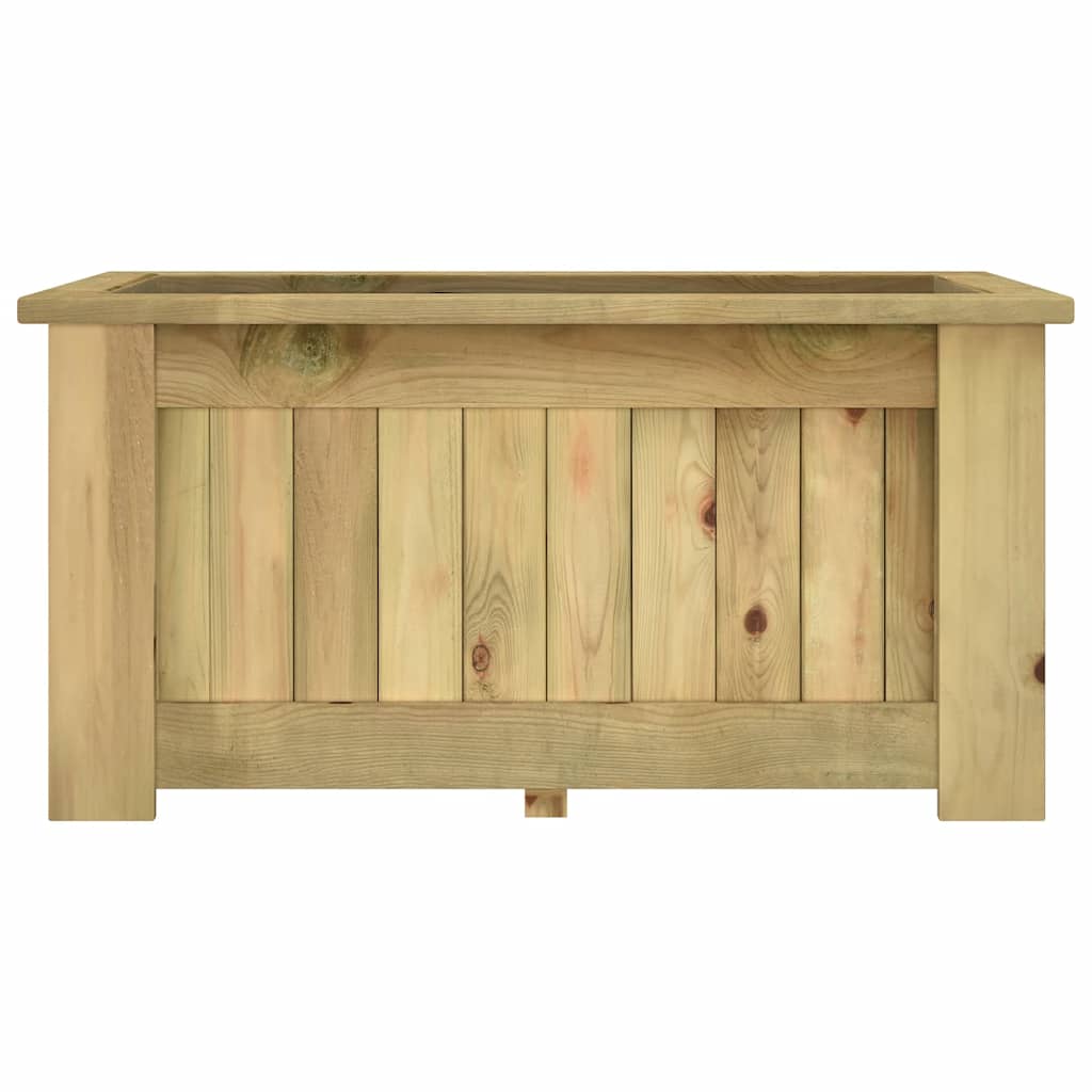 Fioriera Rialzata 100x50x50 cm in Legno di Pino Impregnato