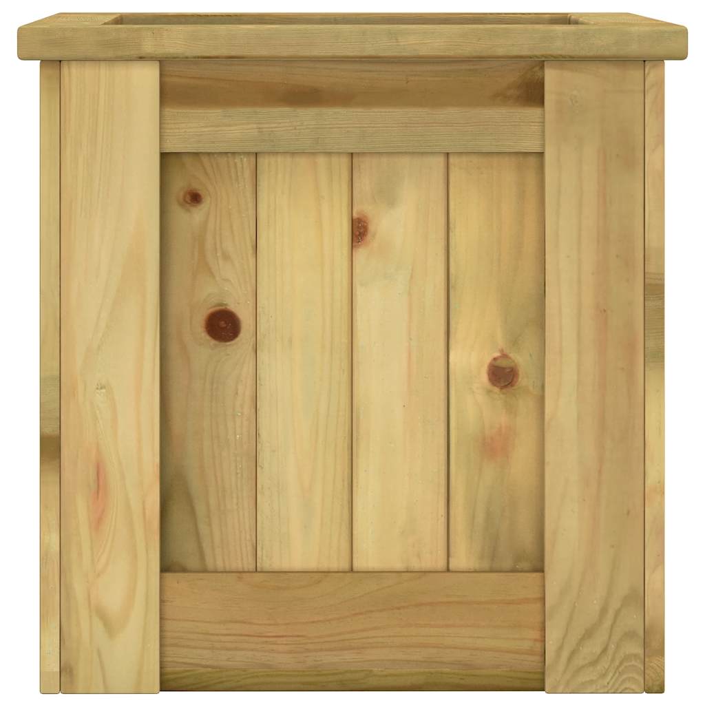 Fioriera Rialzata 100x50x50 cm in Legno di Pino Impregnato
