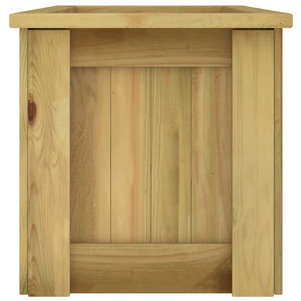Fioriera Rialzata 196x50x50 cm in Legno di Pino Impregnato