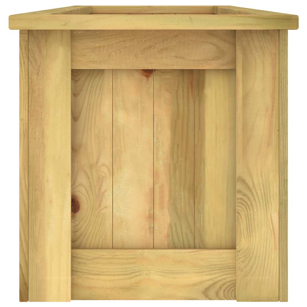 Fioriera Rialzata 291x50x50 cm in Legno di Pino Impregnato