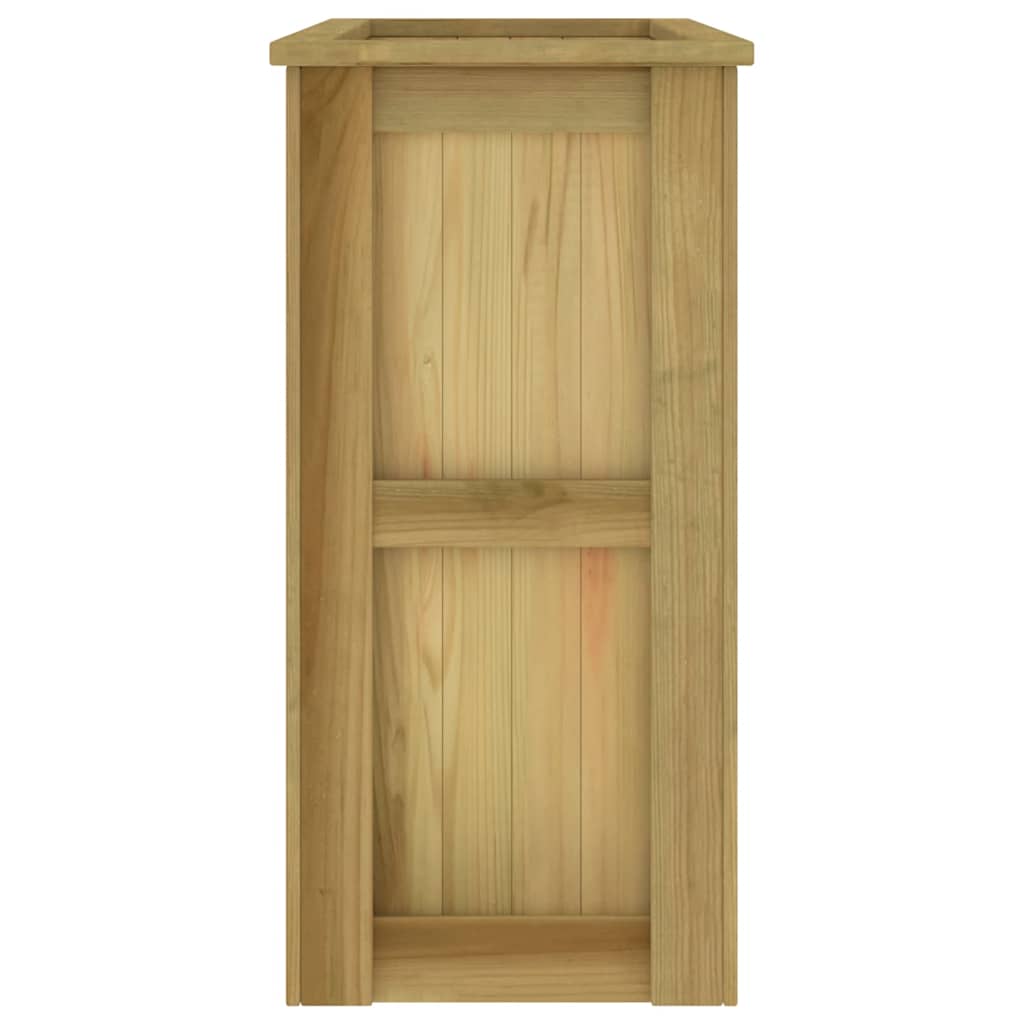 Fioriera Rialzata 196x50x100 cm in Legno di Pino Impregnato