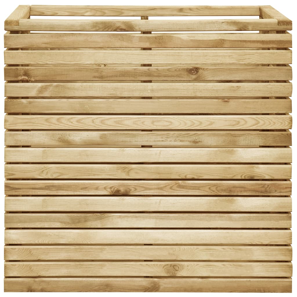 Letto Rialzato 100x50x100 cm in Pino impregnato