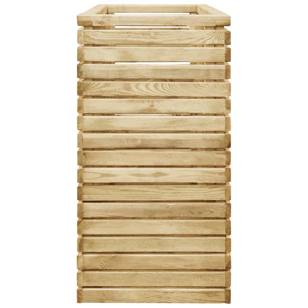 Letto Rialzato 100x50x100 cm in Pino impregnato