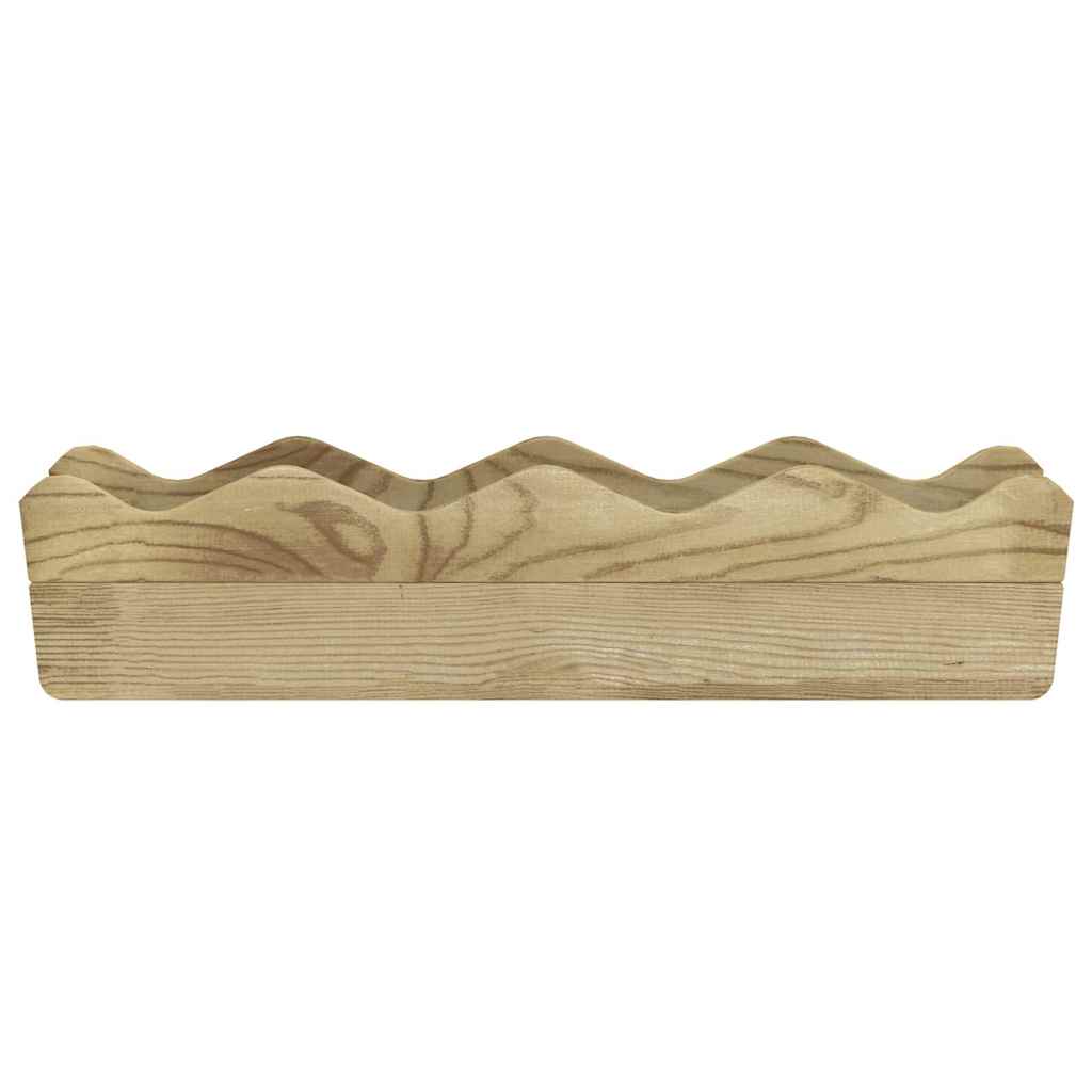 Letto Rialzato 80x18x18 cm in Legno di Pino Impregnato