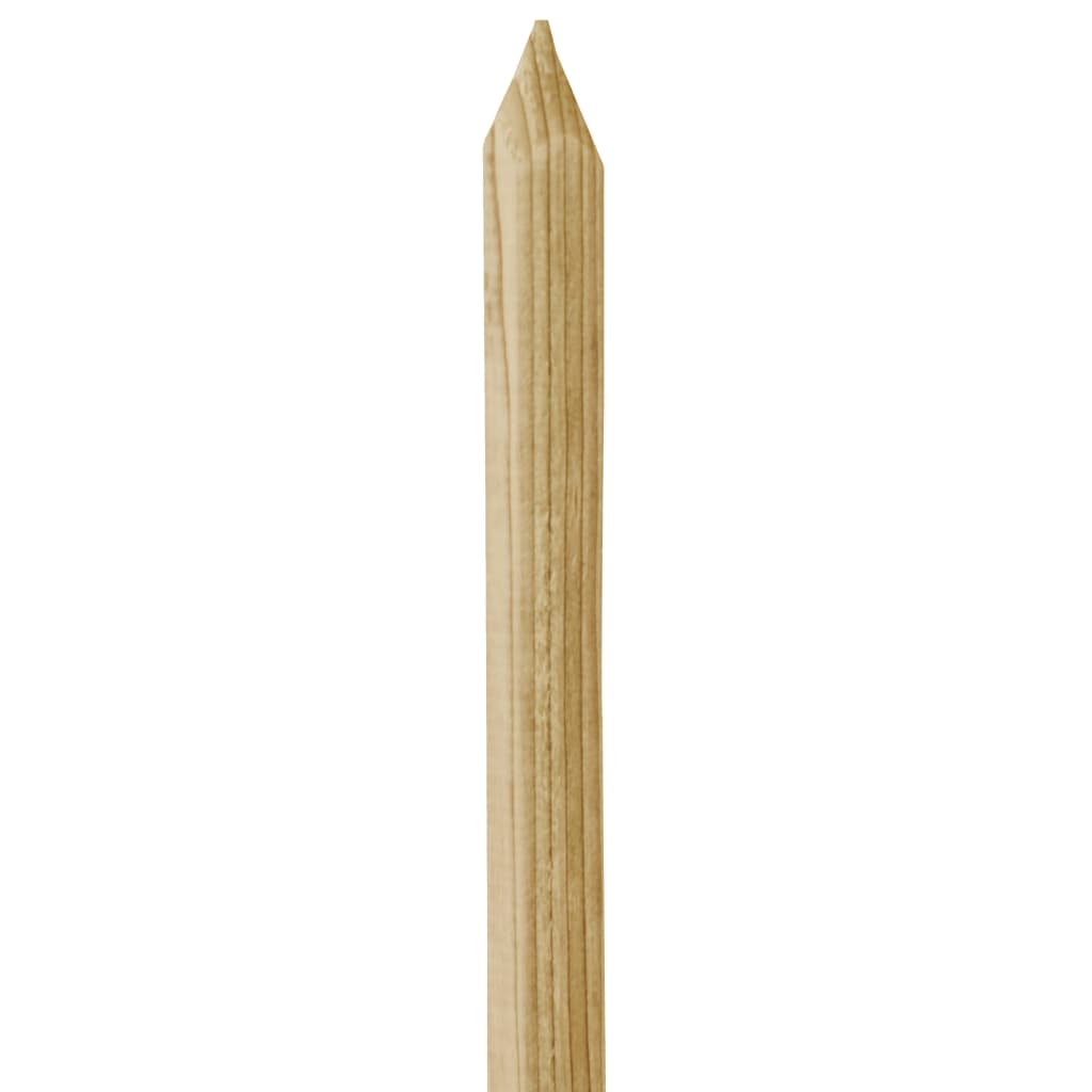 Paletti Supporto Piante 30 pz 2,8x2,8x150 cm in Pino Impregnato